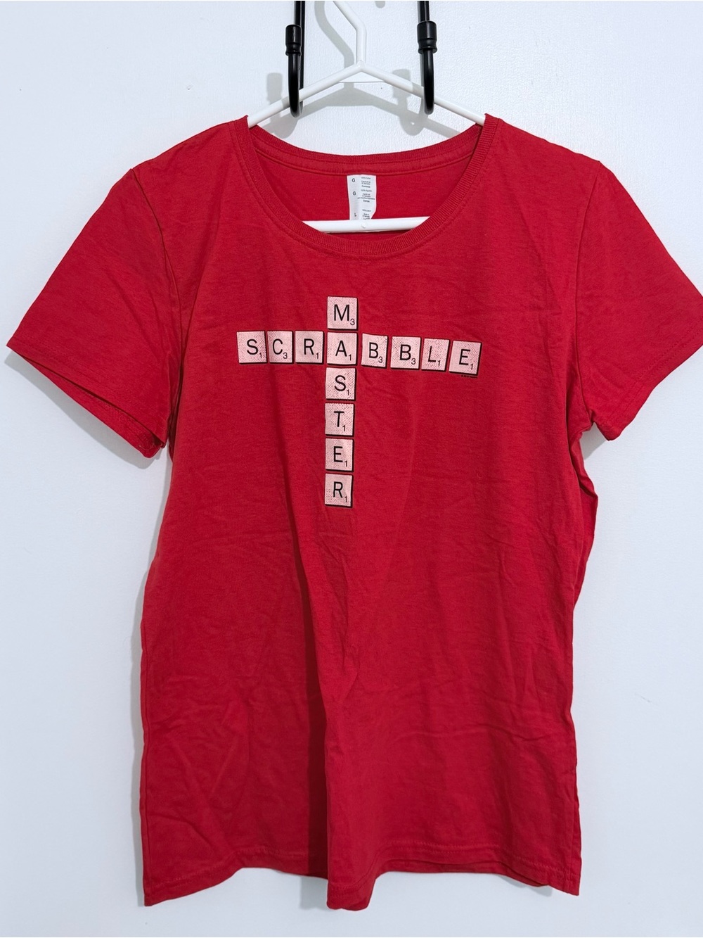 Red Scrabble Master T-Shirt